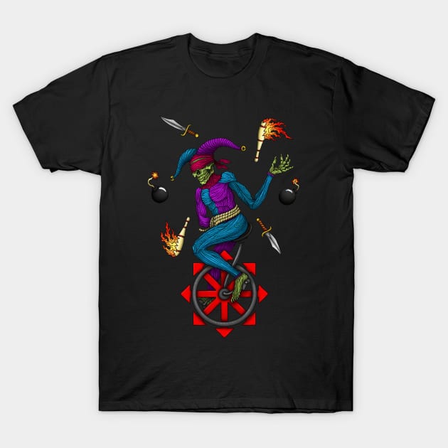 Chaos Juggler - Azhmodai 23 T-Shirt by azhmodai